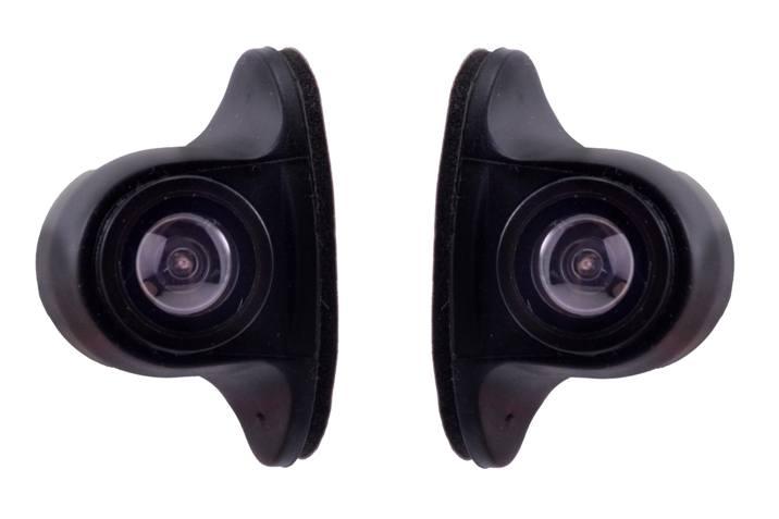 Rear-View System for RVs with 3 Cameras and Backup Monitor