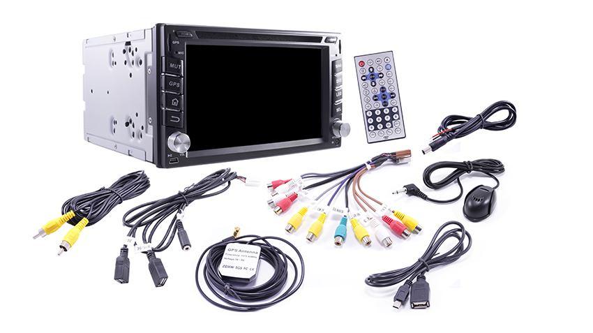 7-Inch In-dash GPS Navigation System with optional Backup Camera