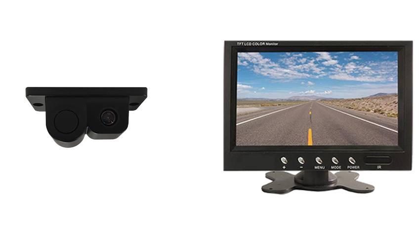 Parking Sensor Backup Camera Combo with Rear View Monitor