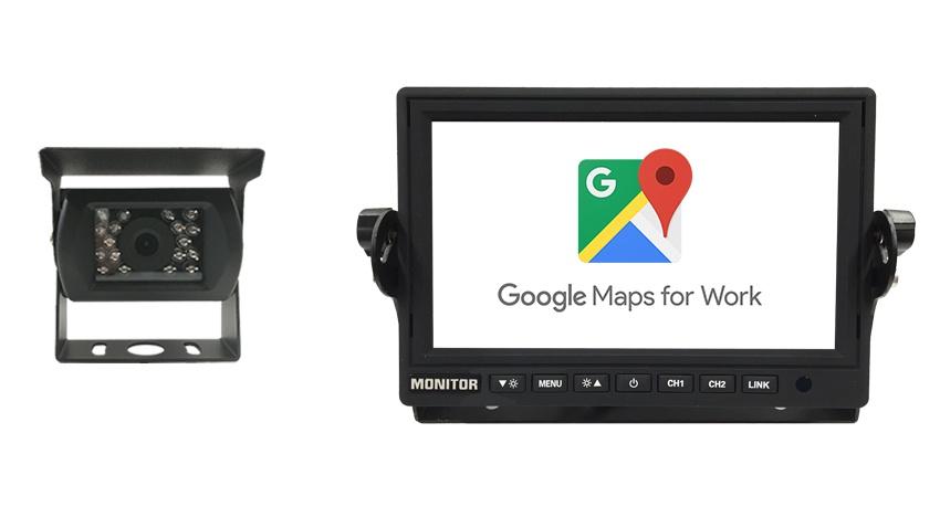 Wi-Fi Monitor and RV Backup Camera featuring mobile phone mirroring