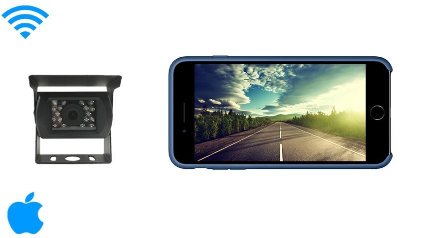 iPhone Wifi Backup Camera system for RV, Truck, Long Vehicle