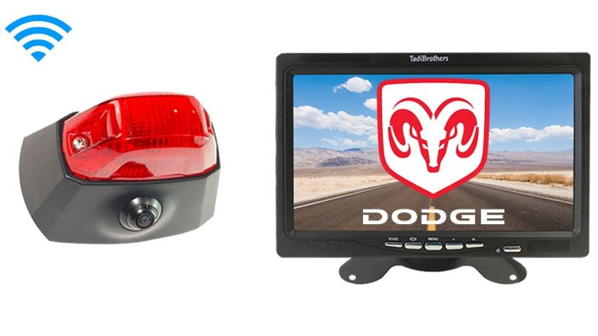 Dodge Promaster 3rd Brake Light Wireless Backup Camera (Birds Eye View)
