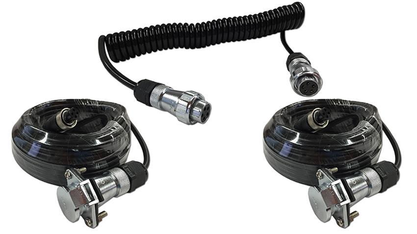 Trailer Hitch Quick Disconnect Backup Camera System with Monitor