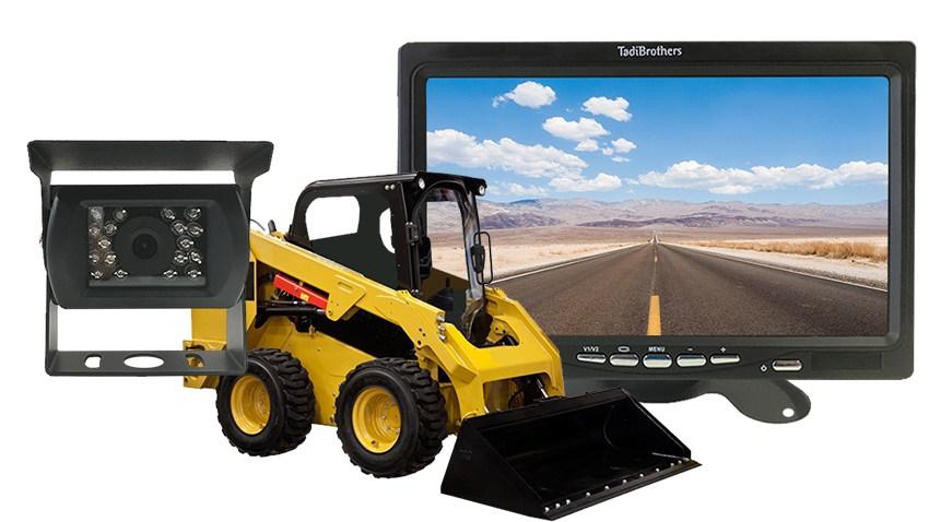 Skid Loader 1080p AHD Camera System (Rear View System)