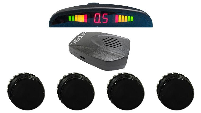 Flush Factory Mount Parking Backup Sensor System with Sound