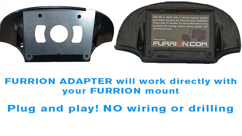 Wi-Fi Monitor with Wireless RV Backup Camera featuring mobile phone mirroring