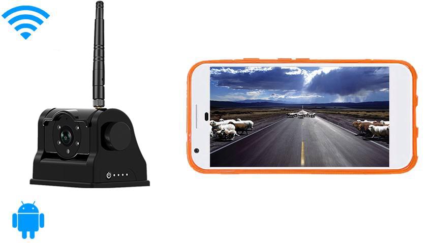 Android Wifi Heavy Duty Magnet Hitch Camera system for Car or Truck