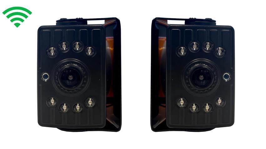 OVERSTOCK 9-inch Digital Wireless Camera System for RV with 3 Cameras (Marker Lights)