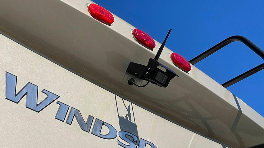 Digital Wireless Backup Camera with Mirror Monitor for RVs and Trailers