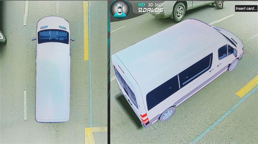 360 Degree Streaming Camera System in 3D for Surround View with DVR (4 Cameras)