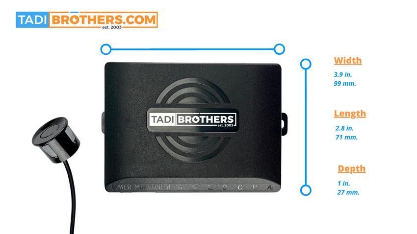 Parking Sensor System with 1.8-inch Display