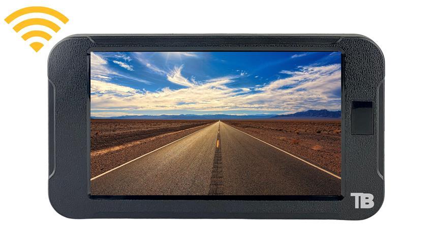 5-inch Screen for Digital Wireless Solar Powered Camera (200ft Range)