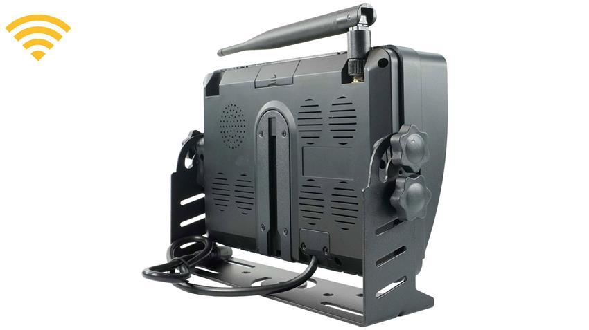 7-inch Solar Powered Digital Wireless System with 2 Magnetic Cameras