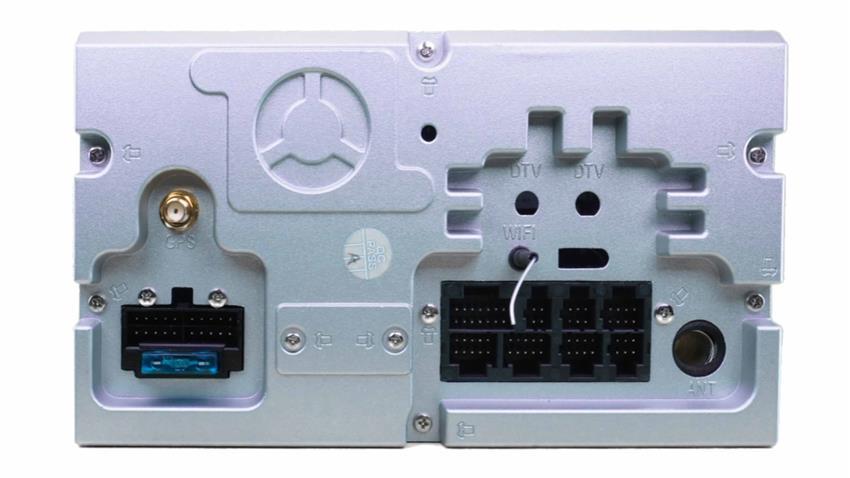7-Inch In-dash GPS Navigation System with optional Backup Camera