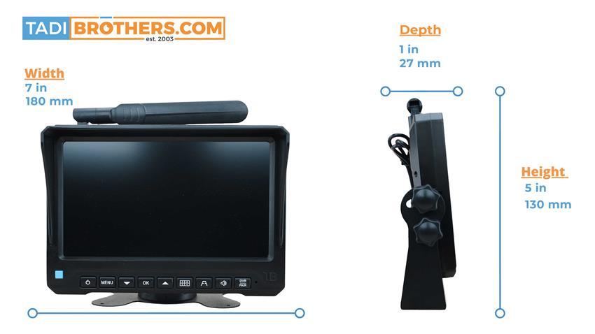 Backup Camera 1080P, 300ft+ Wireless Range (V3)