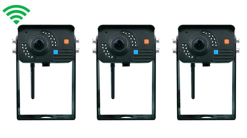 1080P Digital Wireless Horse Trailer Camera System with 3 Roof Cameras 1 license Camera (V3)