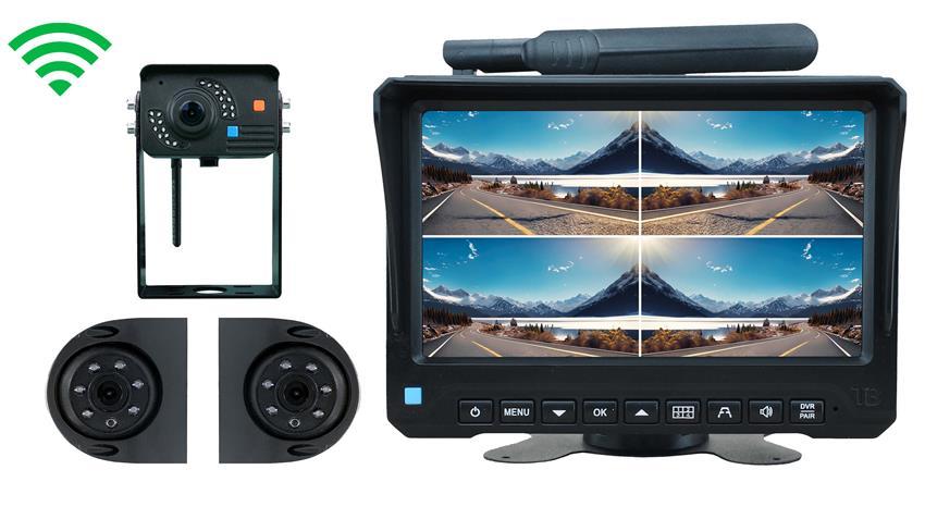 Delivery Truck 1080P Digital Wireless Camera System with 3 Cameras (V3)