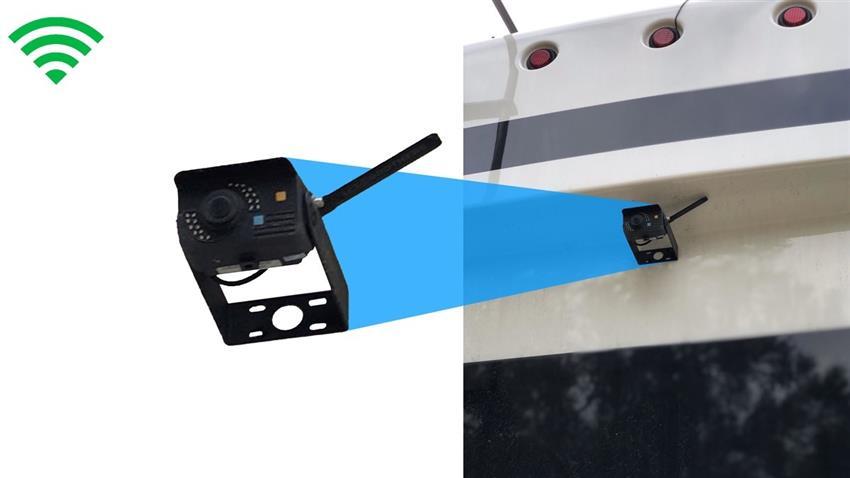 Auto-Pair 1080P Digital Wireless RV Backup Camera with 300ft Range (V3)