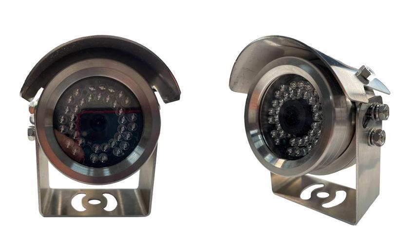 Tactical 7-Inch Ruggedized Monitor with 4 Military Grade Anti Explosion Cameras