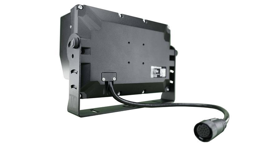 Tactical 7-Inch Ruggedized Monitor with 4 Military Grade Anti Explosion Cameras