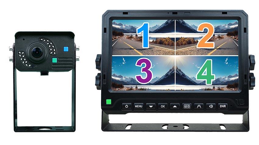 Heavy Duty 1080P Wired Observation Camera System for Tractors, Vans, and RVs AHD