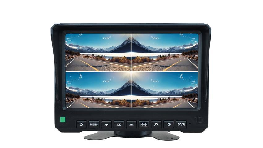 10-Inch 1080P Ultra Hi-Def Rear View Monitor for AHD Backup Cameras Only