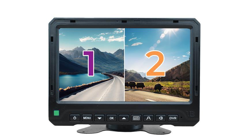 10-Inch 1080P Ultra Hi-Def Rear View Monitor for AHD Backup Cameras Only