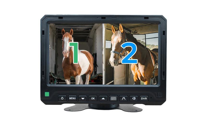 10-Inch 1080P Ultra Hi-Def Rear View Monitor for AHD Backup Cameras Only