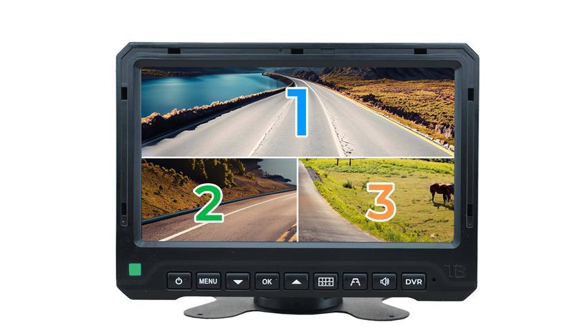 10-Inch 1080P Ultra Hi-Def Rear View Monitor for AHD Backup Cameras Only