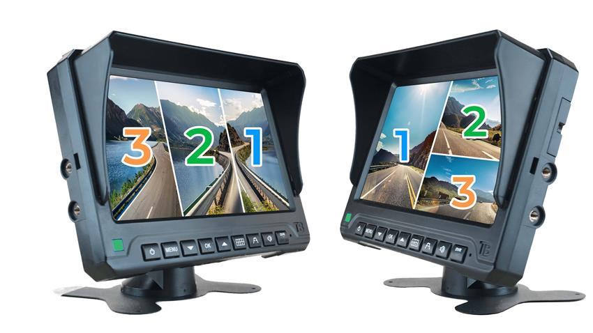 10-Inch 1080P Ultra Hi-Def Rear View Monitor for AHD Backup Cameras Only