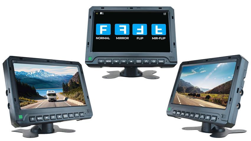 10-Inch 1080P Ultra Hi-Def Rear View Monitor for AHD Backup Cameras Only