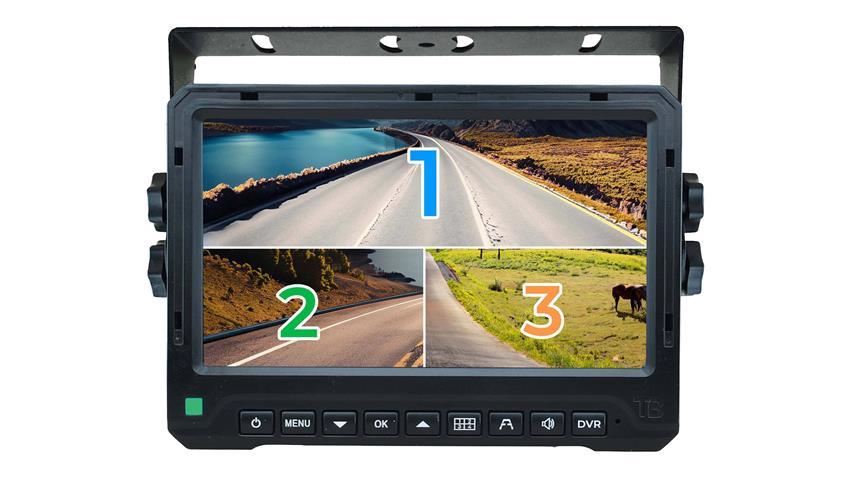 10-Inch 1080P Ultra Hi-Def Rear View Monitor for AHD Backup Cameras Only