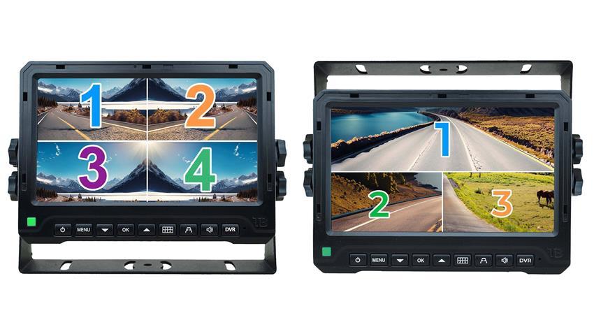 10-Inch 1080P Ultra Hi-Def Rear View Monitor for AHD Backup Cameras Only