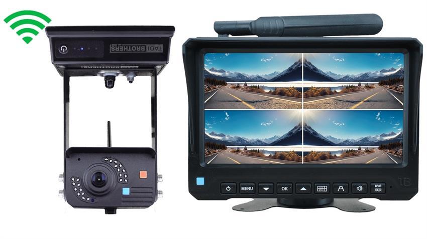 Transferable Magnetic Rearview Hitch System 300ft+ Range 15 Hour Battery