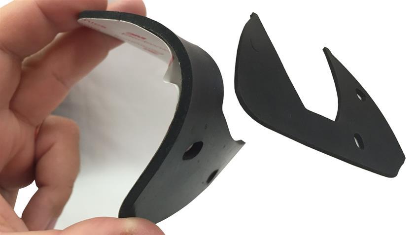Bus Rear Overhang Overhang Bus Camera with Rear View Clip-on Mirror