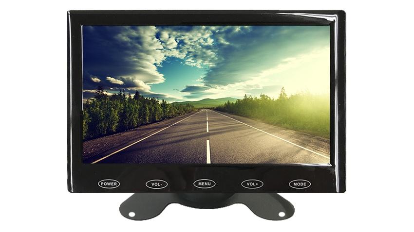 Rear Computer Monitor 7-Inch Ultra Slim Rear View Monitor for any Backup Camera
