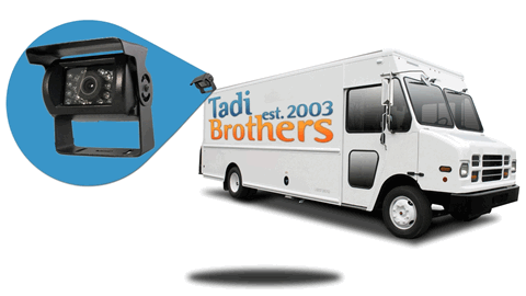 backup camera for delivery van 