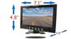 Dimensions of the 7” LCD Monitor with built in DVR for any Backup Camera is 7.1