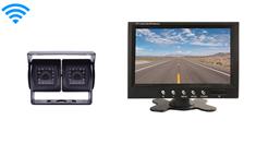 Wireless RV Backup Camera with Dual Lens and Rear View Monitor