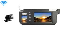 Small Wireless Backup Camera with a Visor Replacement Monitor