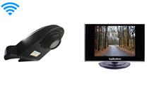 Wireless Overhang Bus Camera with Small Rear View Monitor