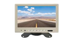 7-Inch White Rear View Monitor for any Backup Camera