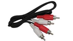 2 RCA male to 2 RCA male (6ft)