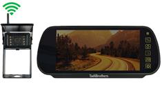 Digital Wireless Backup Camera with Mirror Monitor for RVs and Trailers