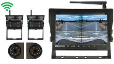 Digital Wireless Rear View System for RV with 2  RV Camera and 2 Side Cameras