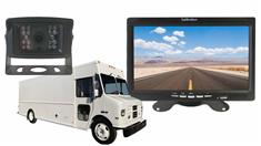 Delivery Truck Backup Camera System with 1080p AHD Monitor