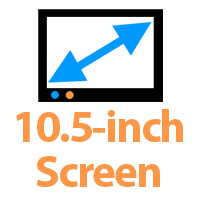 10.5 Inch Screen Size
