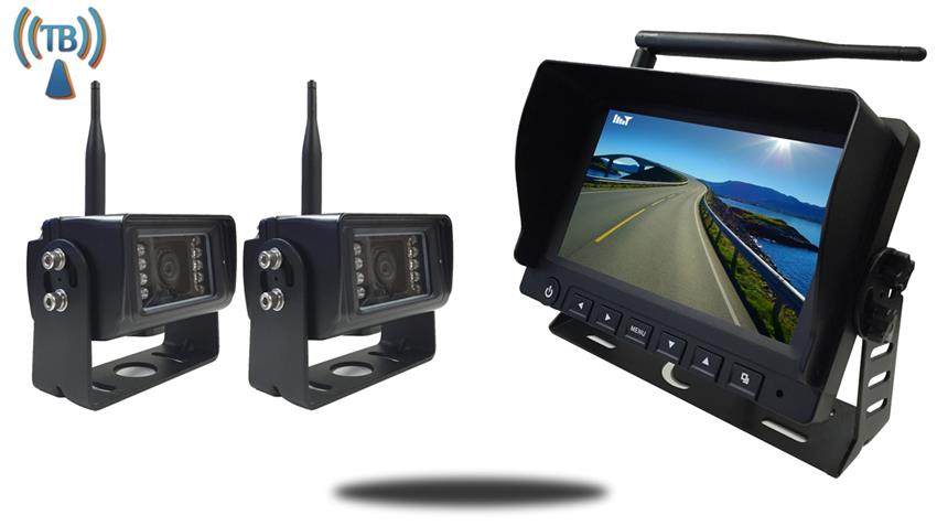 Digital wireless fifth wheel backup camera system SKU90137