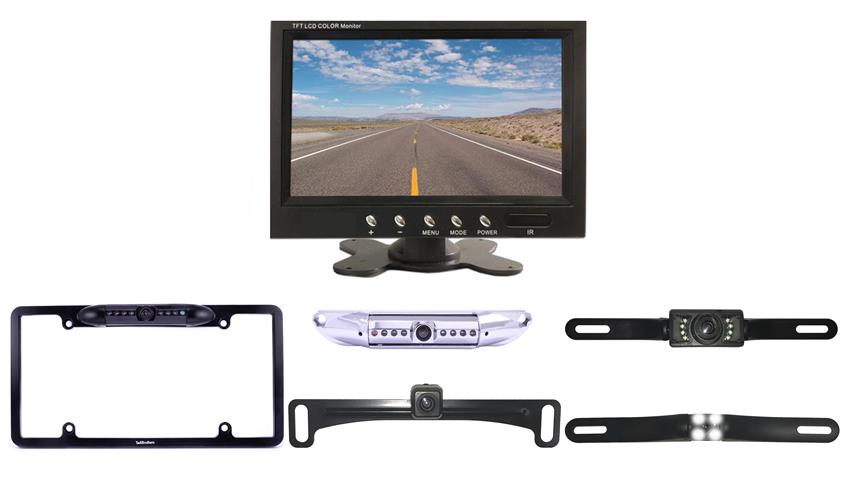 Choose the License plate backup camera that fits your budget and needs