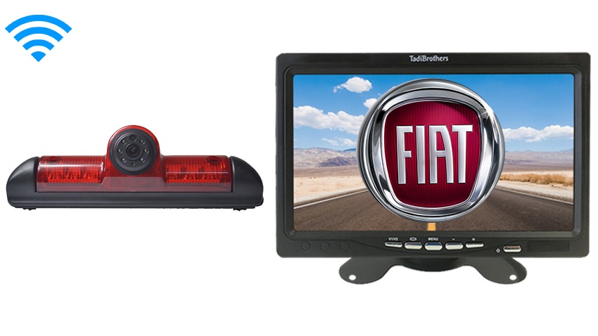 Onzin Sluier Product Fiat Ducato Van Wireless 3rd Brake Light Backup Camera System